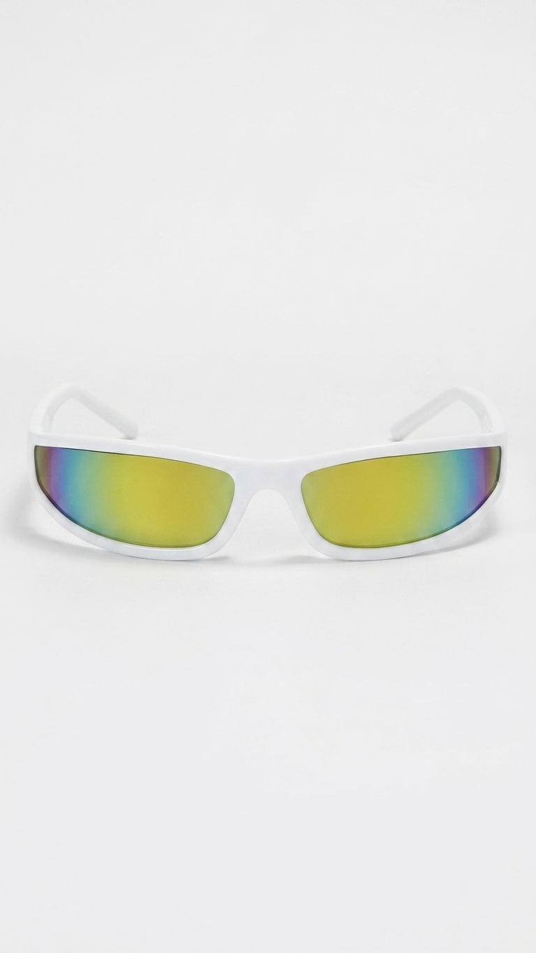 ShadowEdge Narrow Rectangle Y2K Sunglasses