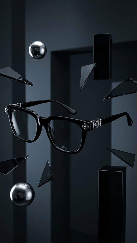 Classic Black Square Glasses