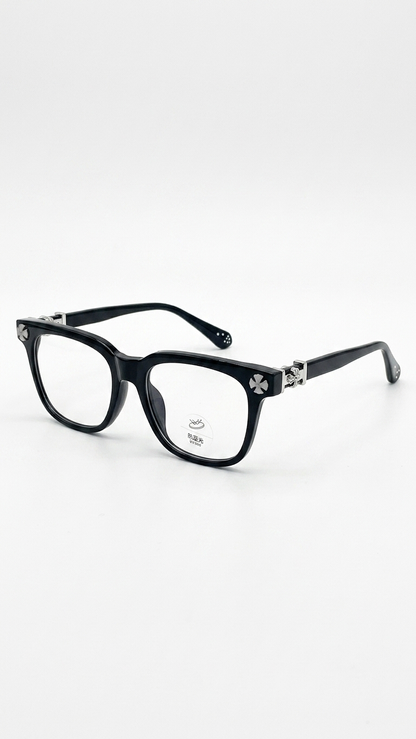 Classic Black Square Glasses