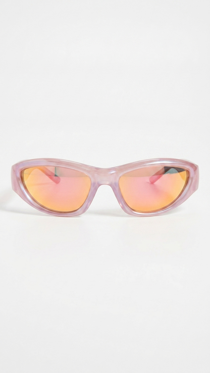 RebelPulse Punk Oval Sunglasses