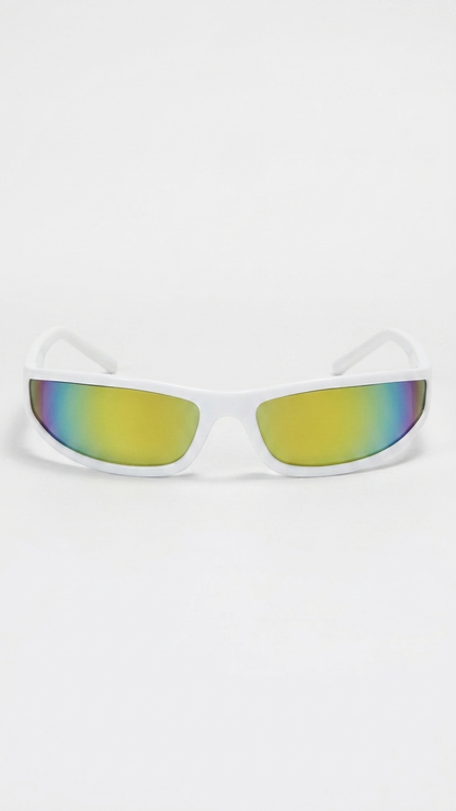 ShadowEdge Narrow Rectangle Y2K Sunglasses