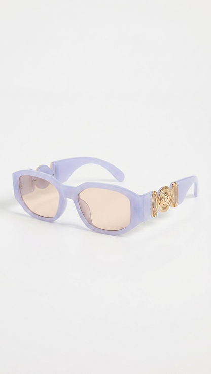 Vesper Retro Small Rectangle Sunglasses