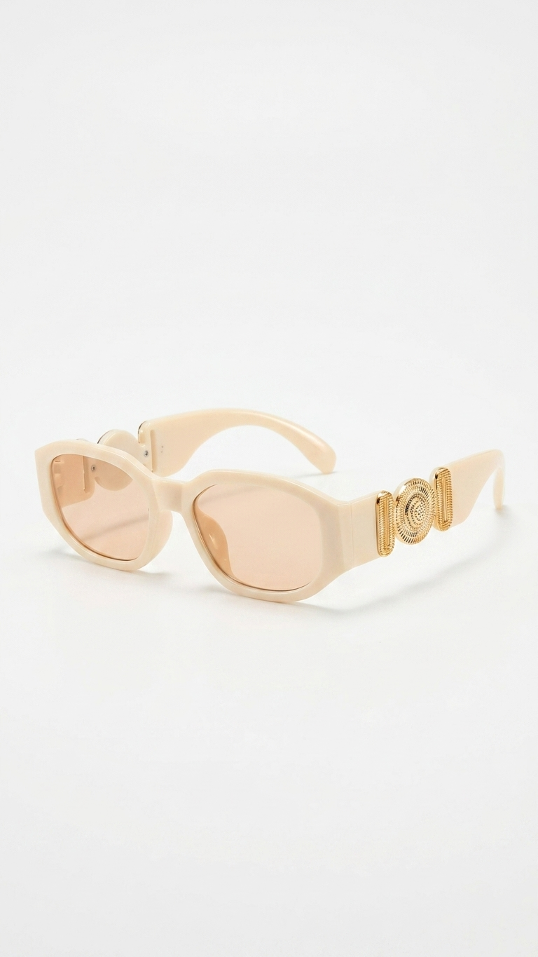 Vesper Retro Small Rectangle Sunglasses
