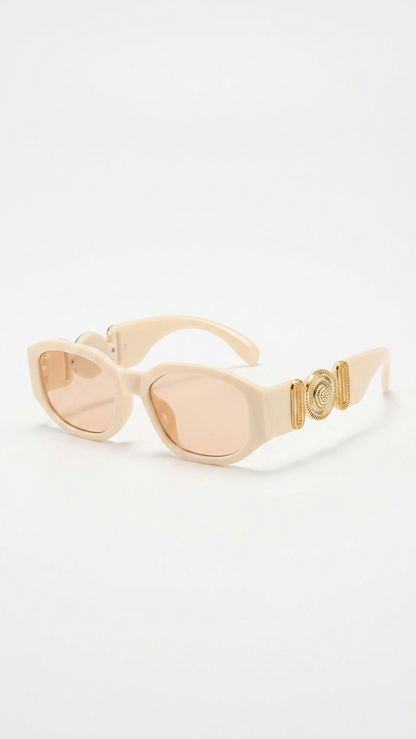 Vesper Retro Small Rectangle Sunglasses