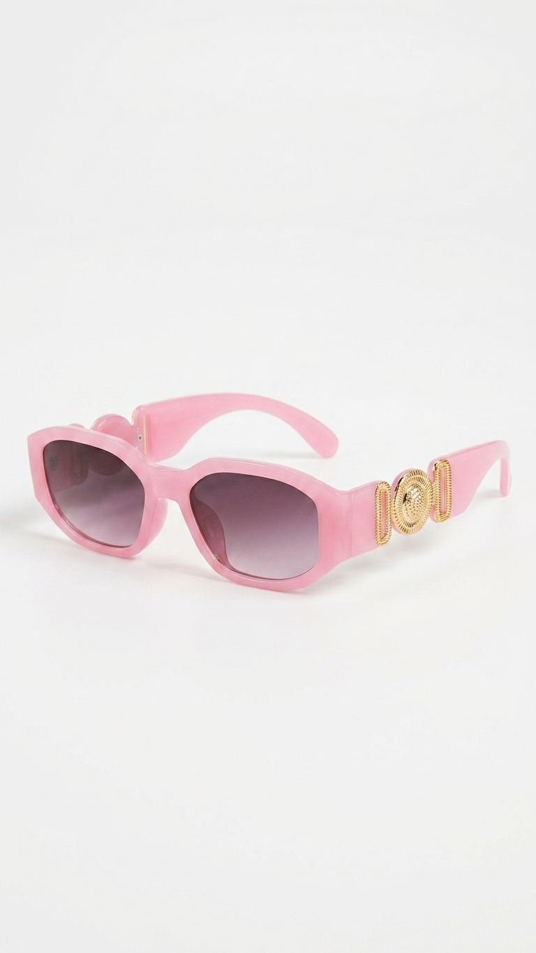 Vesper Retro Small Rectangle Sunglasses