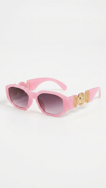 Vesper Retro Small Rectangle Sunglasses