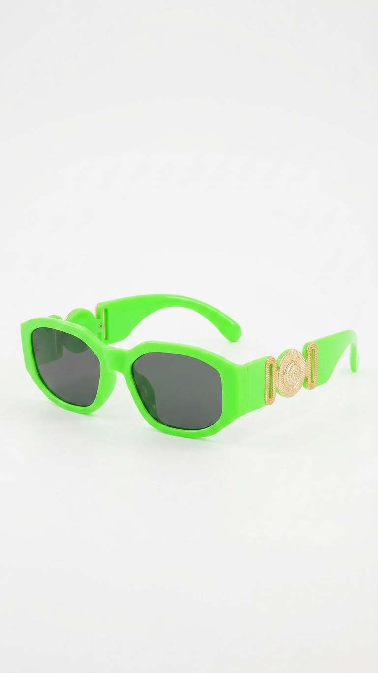 Vesper Retro Small Rectangle Sunglasses
