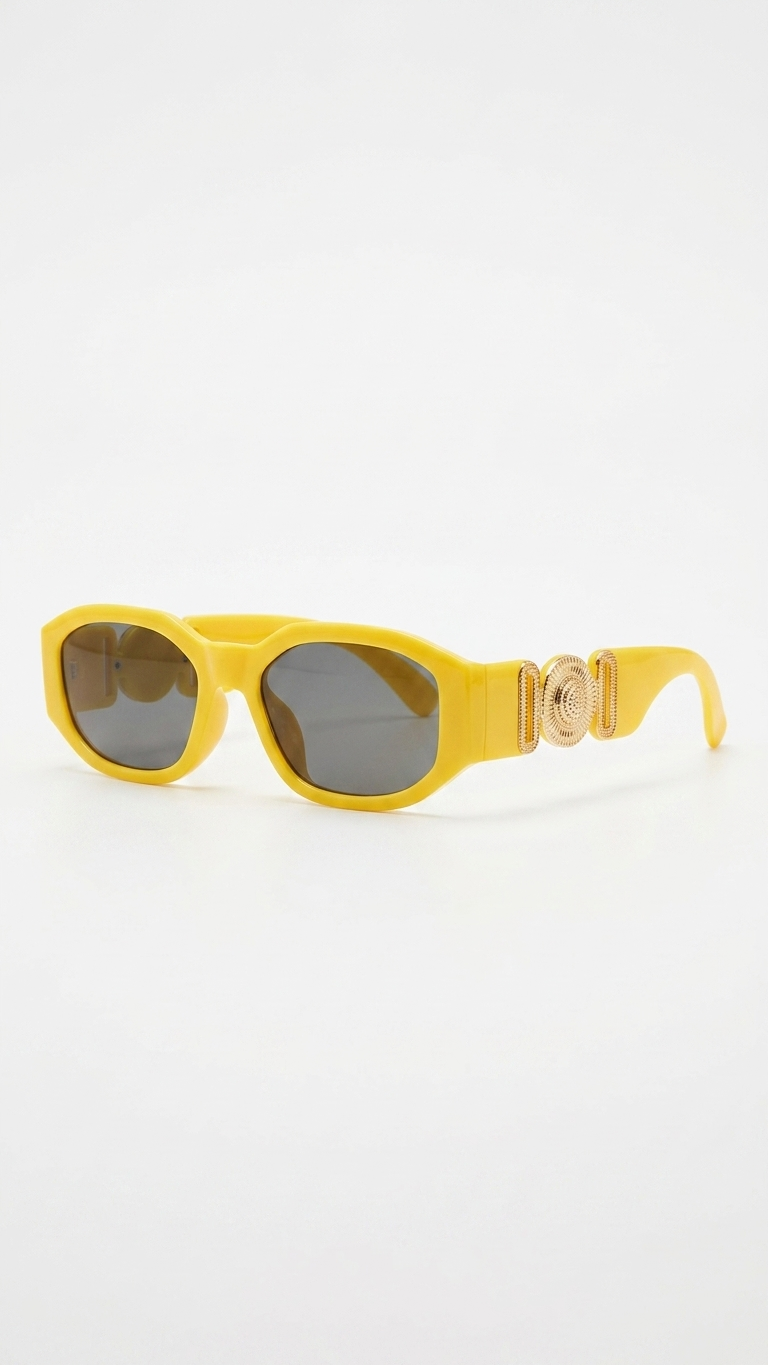 Vesper Retro Small Rectangle Sunglasses