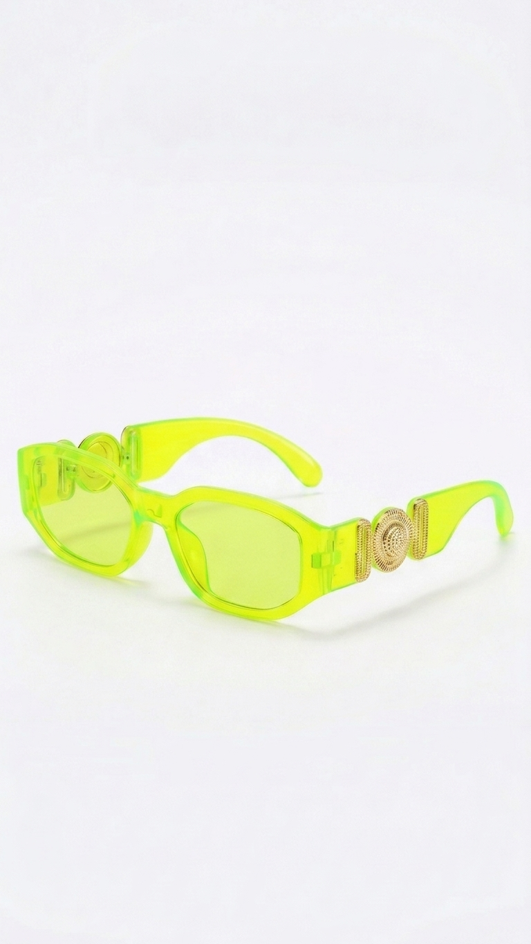 Vesper Retro Small Rectangle Sunglasses