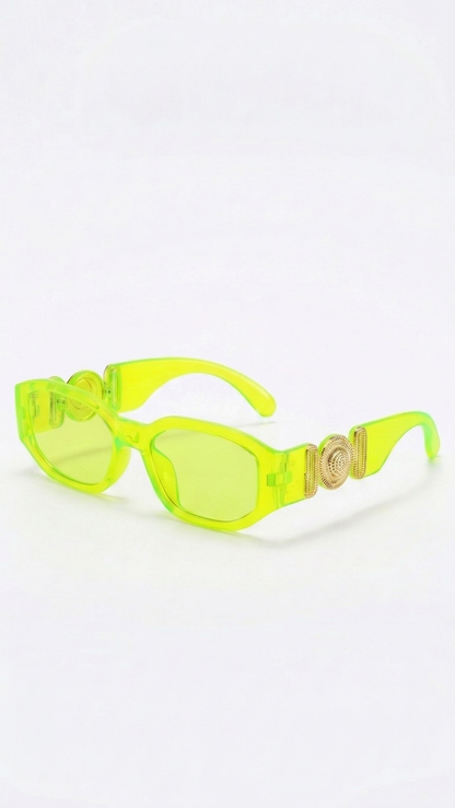 Vesper Retro Small Rectangle Sunglasses