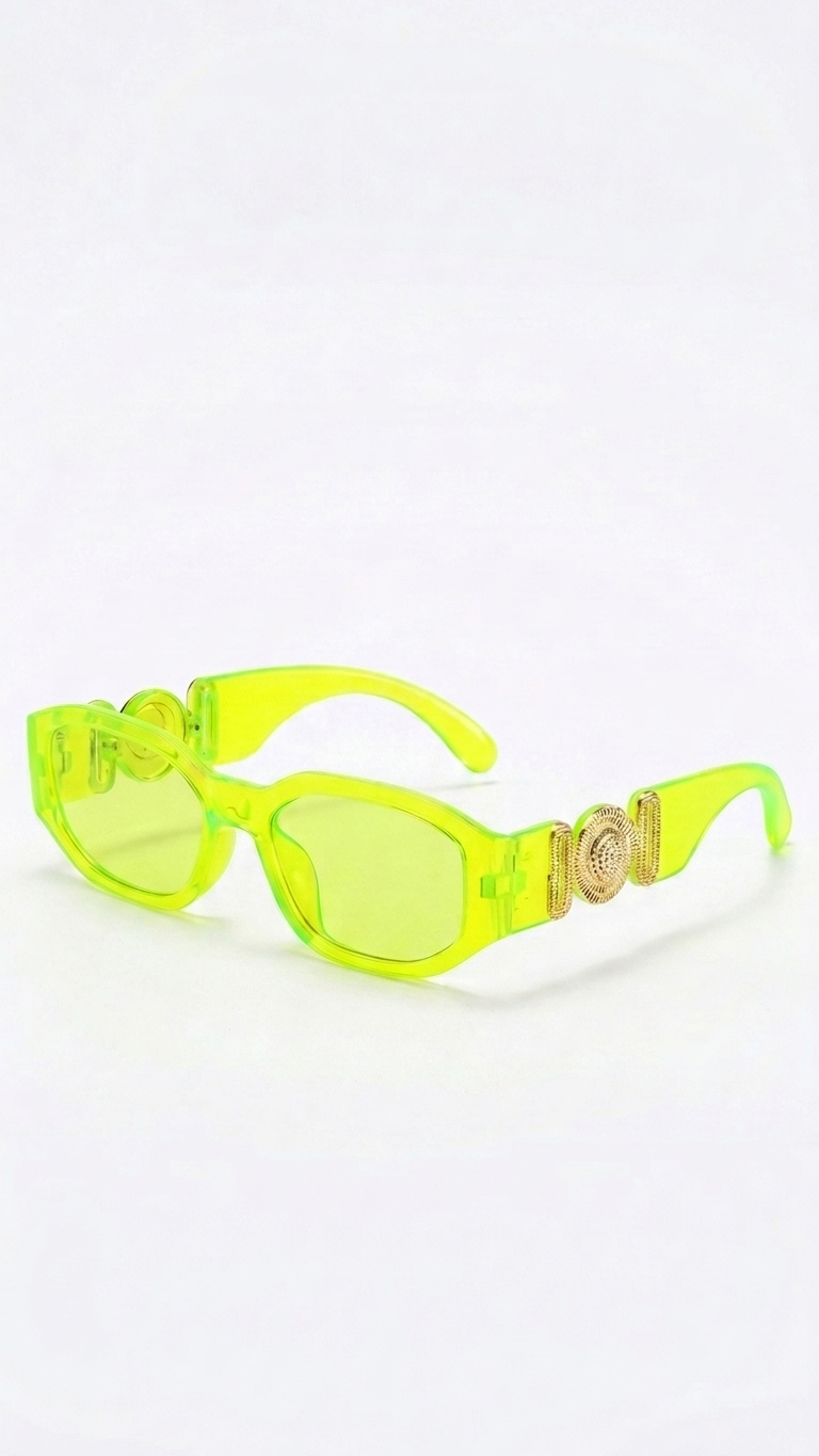 Vesper Retro Small Rectangle Sunglasses