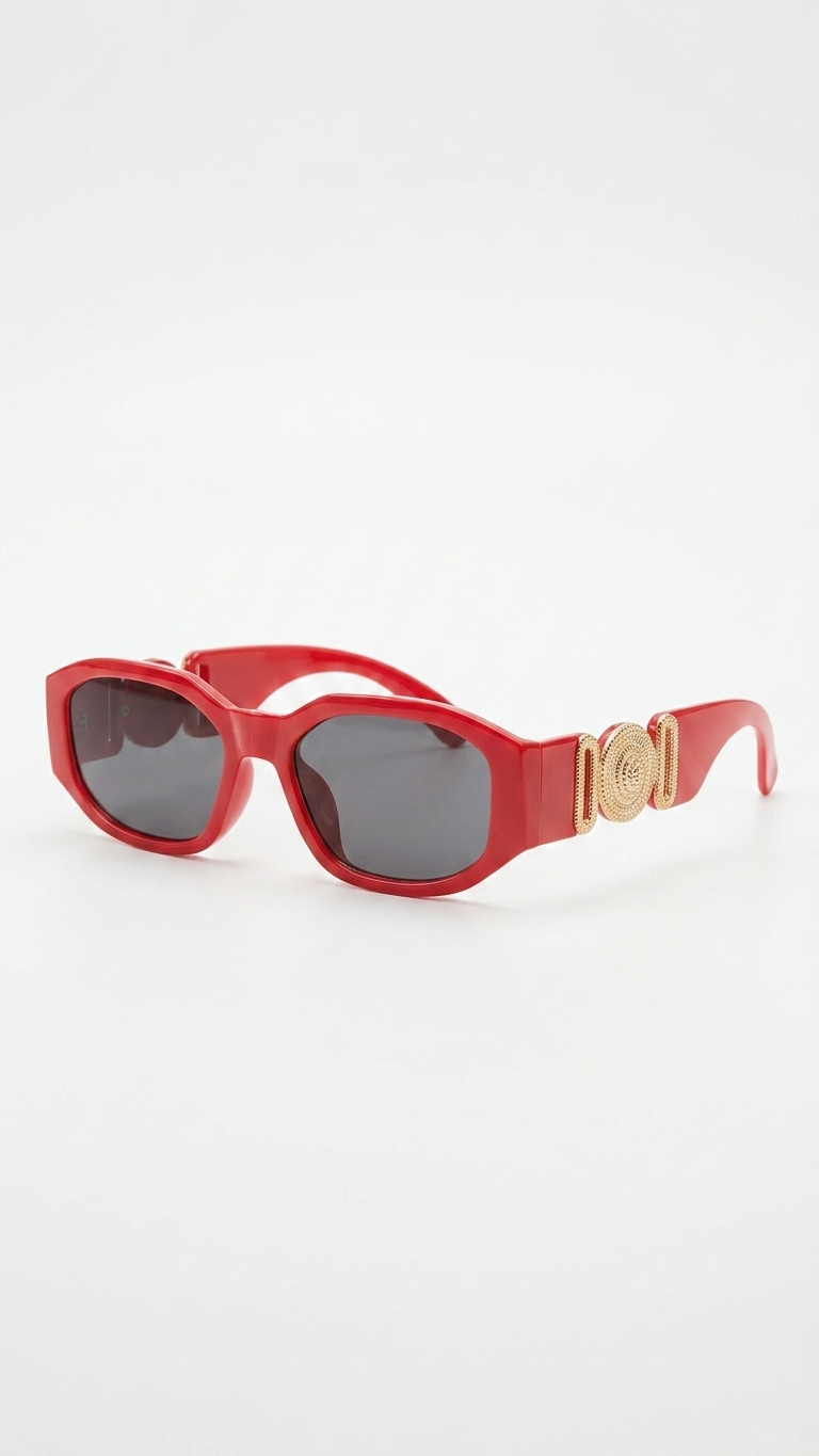 Vesper Retro Small Rectangle Sunglasses