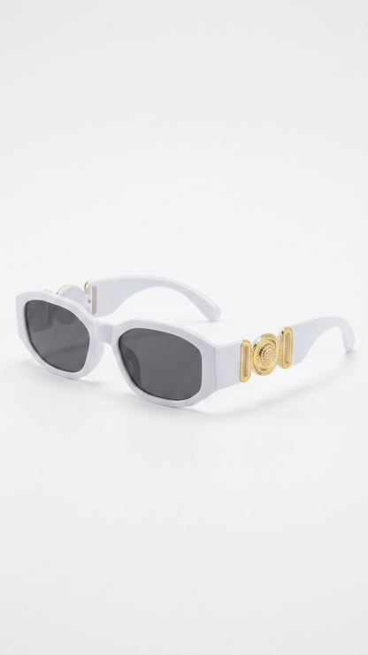 Vesper Retro Small Rectangle Sunglasses
