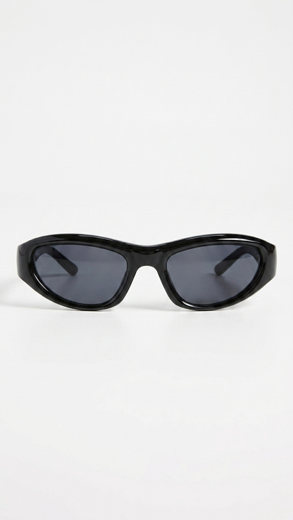RebelPulse Punk Oval Sunglasses