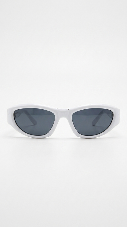 RebelPulse Punk Oval Sunglasses