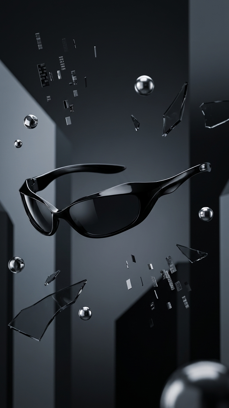 Y2K Punk Futuristic Goggle Sunglasses