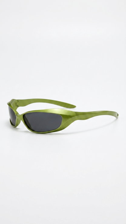 Y2K Punk Futuristic Goggle Sunglasses